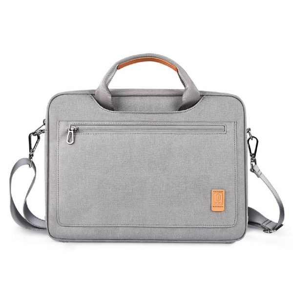 WiWU Sacoche Bandoulière Pioneer pour Ordinateur Portable/Ultrabook 14" - Gris