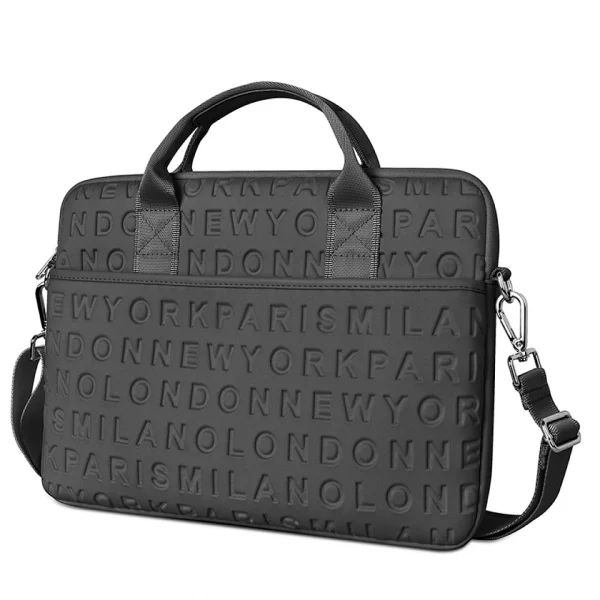 WiWU Housse Fine Cosmo pour Ordinateur Portable/Ultrabook 13.3" - Noir