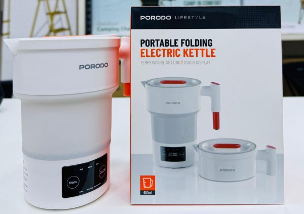 ⸻

🫖 Bouilloire Électrique Pliable – PORODO Lifestyle