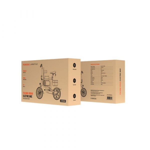 🚴 Vélo Électrique Pliable Porodo – Compact, pratique et performant !